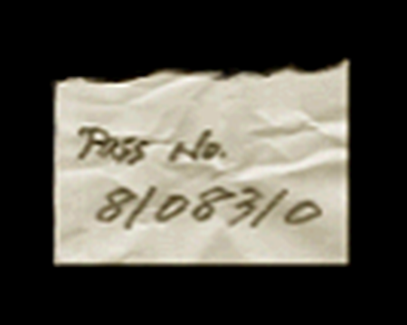 Image of Pass Number