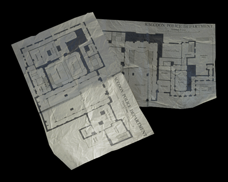 Image of Police Station Upper Floors Map