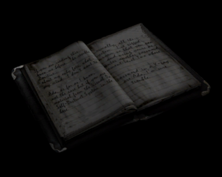 Image of Trevor's Diary