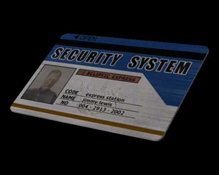 Image of Blue Keycard