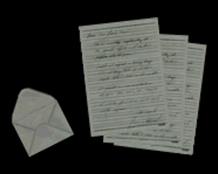 Image of Researcher's Letter