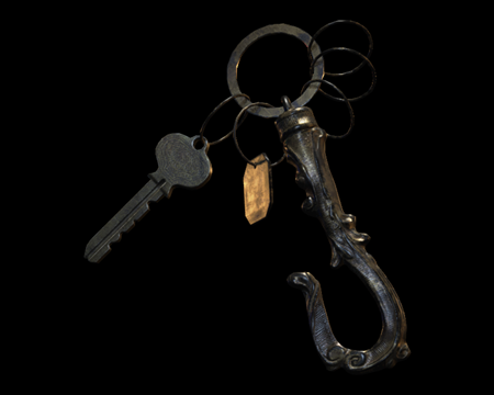 Resident Evil 2 'Made in Heaven' Keyring / Keychain - Numskull
