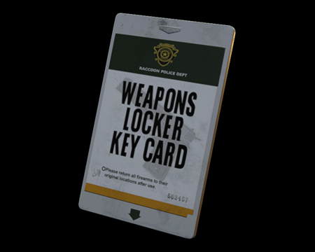 Image of Weapons Locker Key Card