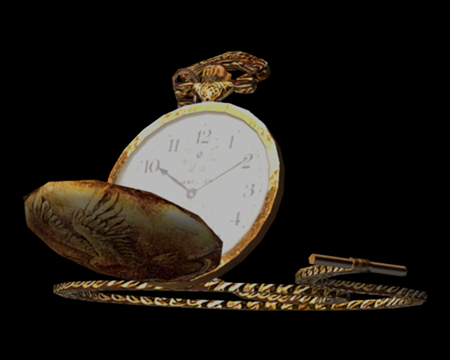 Image of Brass Pocket Watch