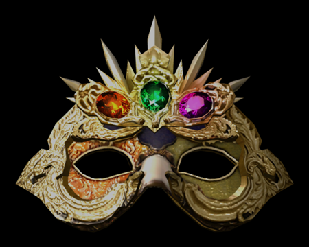 Image of Elegant Mask w/(R,G,P)