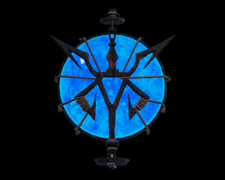 Image of Blue Medallion