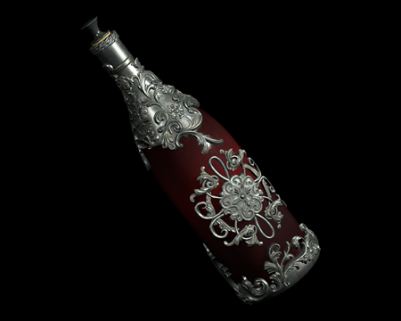 Image of Silver Bottle
