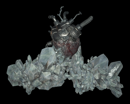 Image of Crystal Mechanical Heart