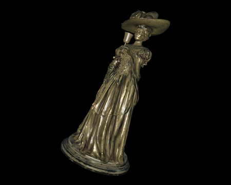 Image of Golden Lady Statue