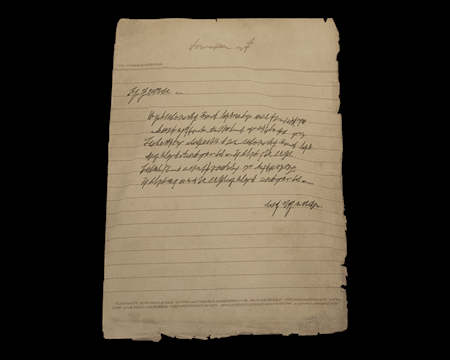 Image of Mia's Letter