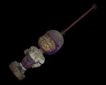 Image of Mr. Everywhere Weapon Charm