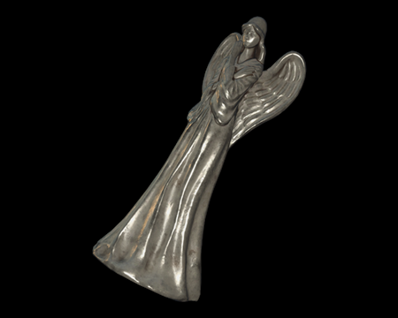 Image of Silver Angel Statue