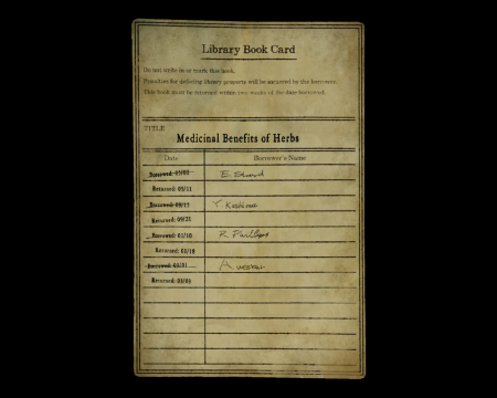 Image of Library Card