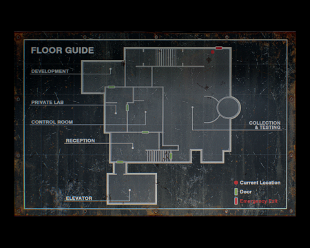 Image of Research Facility Floor Guide