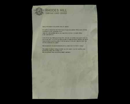 Image of Technician's Note