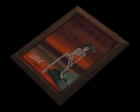 Skeleton Picture (Resident Evil Code: Veronica)