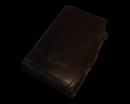 Image of Joseph's notebook