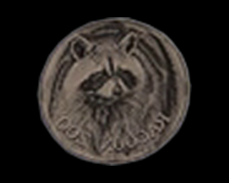 Image of Mr. Raccoon Medal