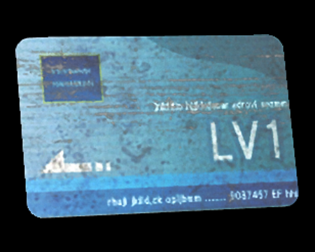 Image of Security Card Level 1