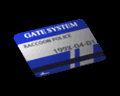 Image of Blue Card Key