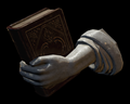 Image of Left Arm with Book