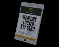 Image of Weapons Locker Key Card