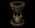 Image of Hourglass w/ gold decor