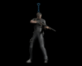 Image of Leon w/ shotgun