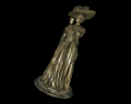 Image of Golden Lady Statue