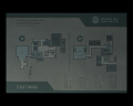 Image of Care Center East Wing Map