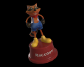 Image of Mr. Raccoon Charm
