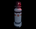 Image of White Explosive Canister