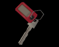 Image of Key With A Red Tag