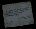 Image of Female Villager's Letter