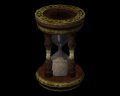 Hourglass w/ gold decor Image of Hourglass w/ gold decor
