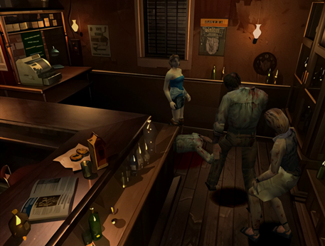 Black Jack's Bar zombies