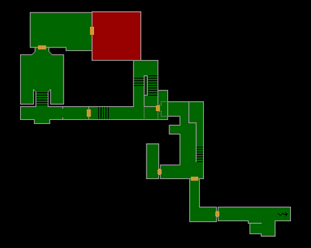 Image of Destroyed Room - Island Maintenance Area