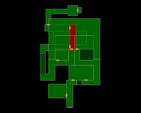 Image of 2F Containment Corridor - Progenitor Virus House