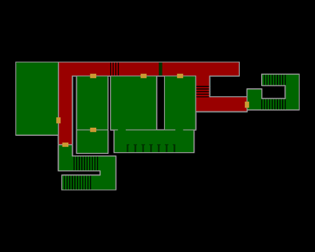 Image of Bunkhouse Corridor - Crew Quarters Upper Level