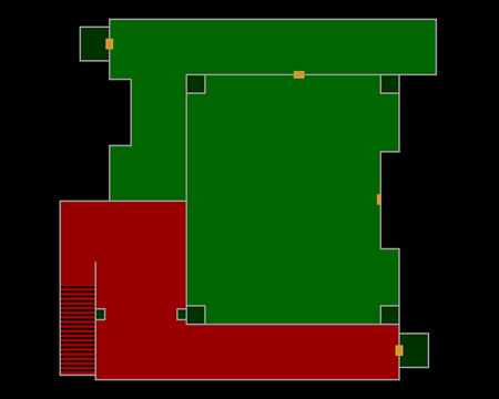 Image of Security Corridor - Umbrella Building 1F